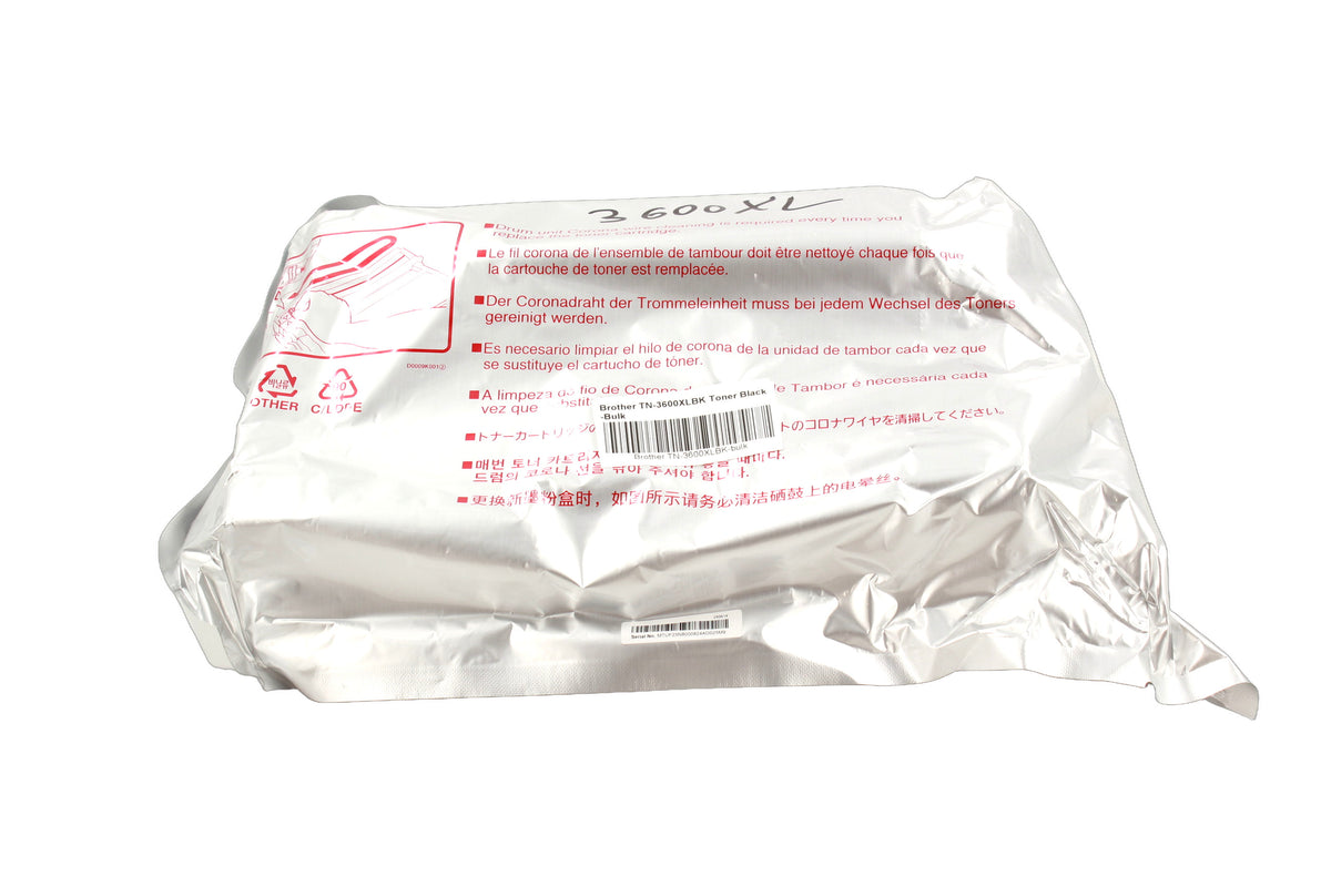 Brother TN-3600XLBK Toner Black -Bulk