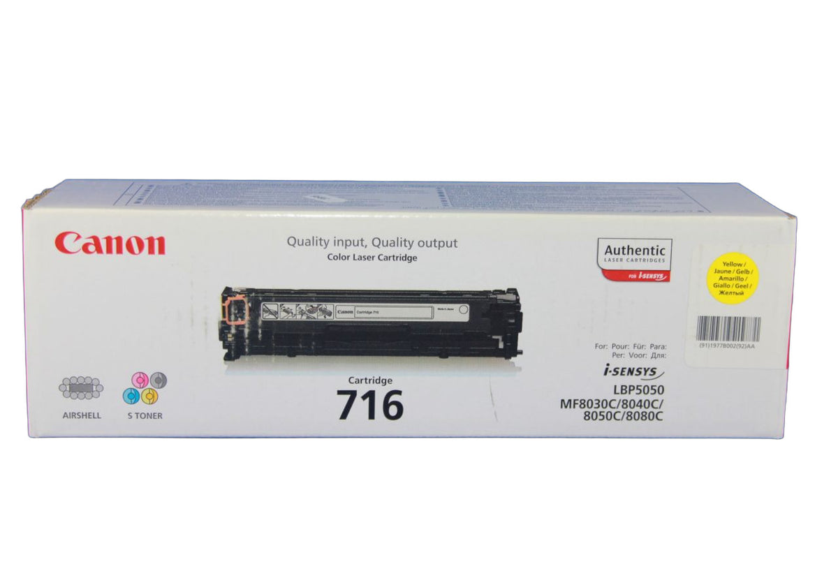 Canon 716 Y Toner Yellow 1977B002 -A