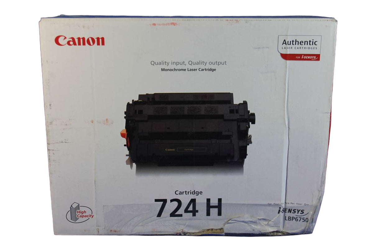Canon 724H Cartridge Toner Black 3482B011 -B