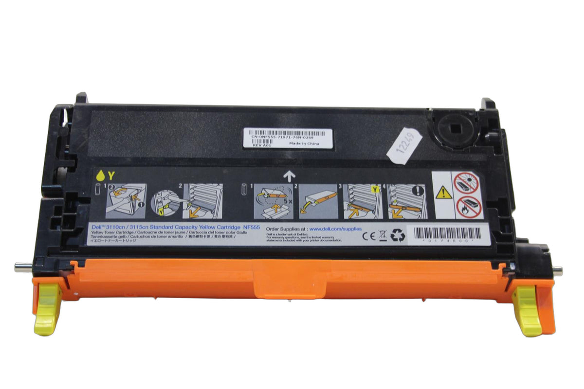 Dell NF555 / 593-10168 Toner Yellow CT350451 -Bulk