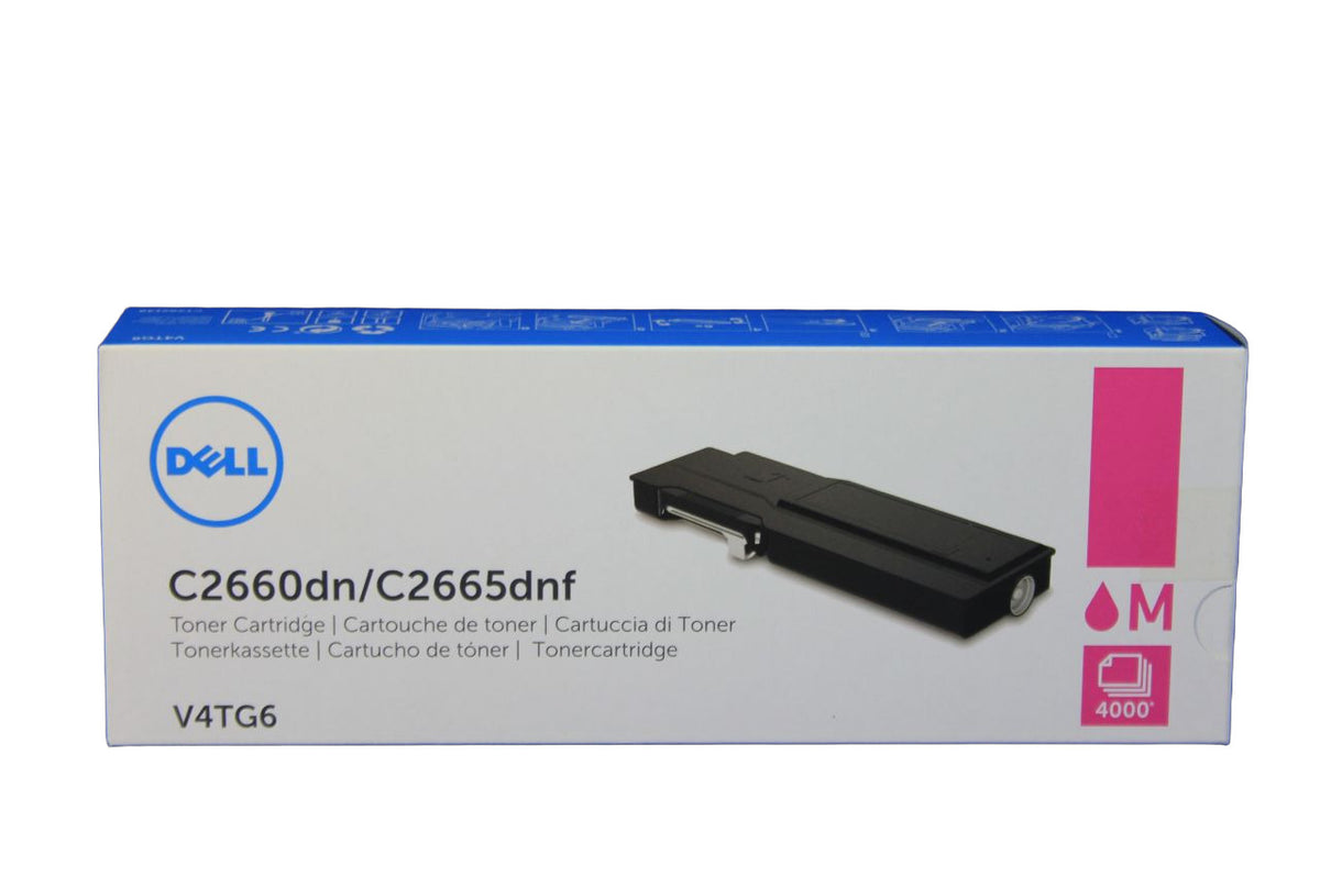 Dell 593-BBBS V4TG6 Toner Magenta C2665 -A