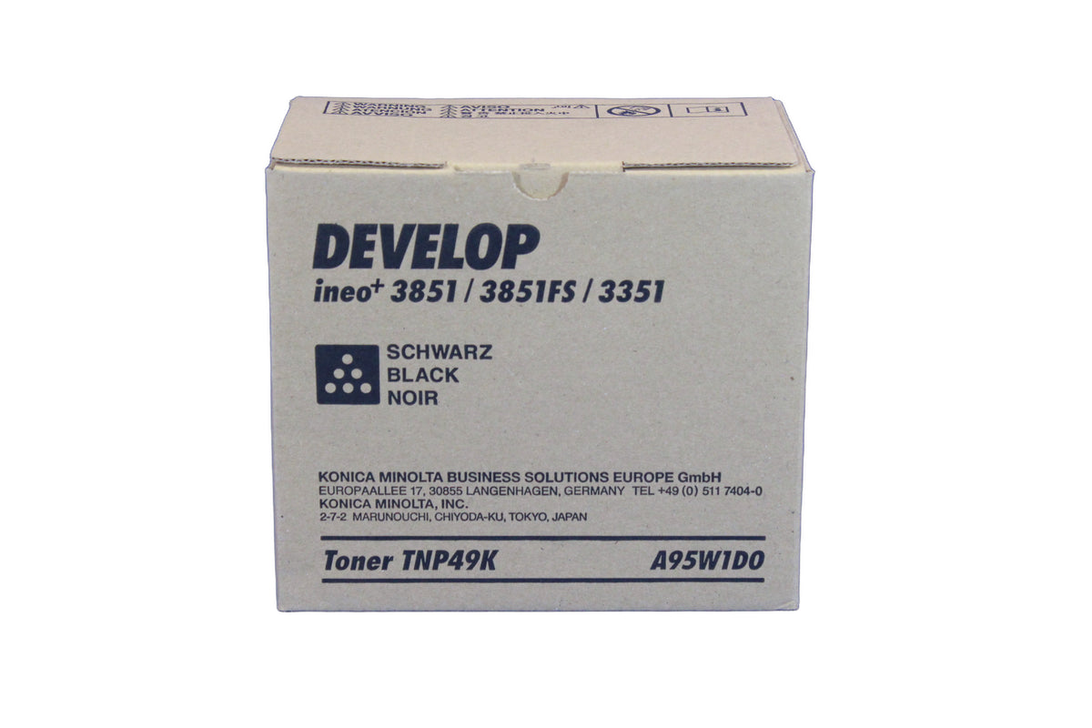 Develop TNP49K Toner Black A95W1D0 -A