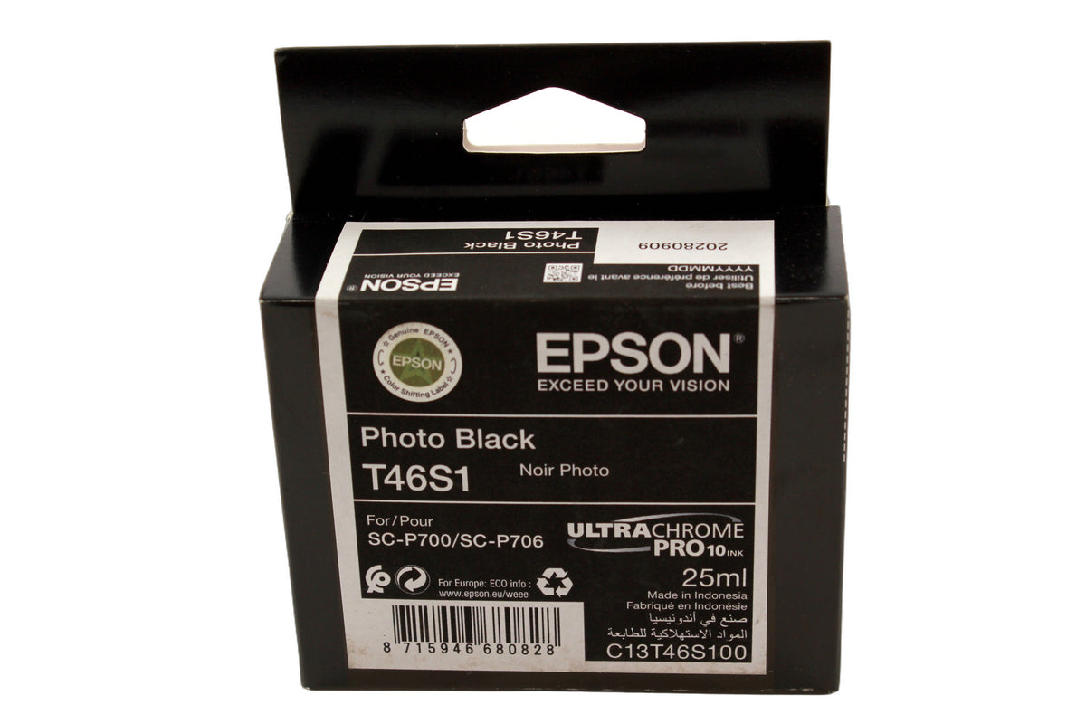 Epson T46S1 Tinte Photo Black C13T46S100 -A