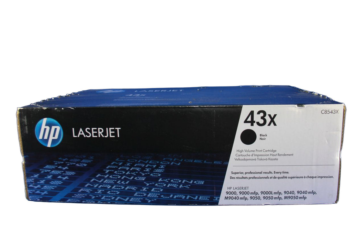 HP C8543X HP43X Toner Black -B