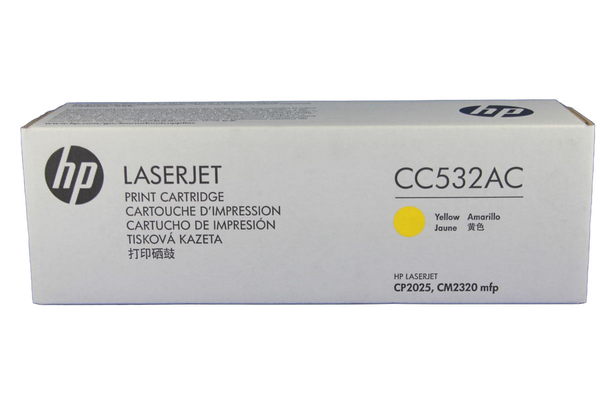 HP CC532AC Toner Yellow 304A -B