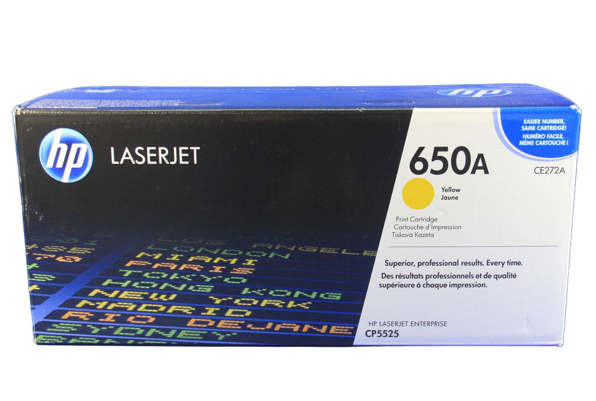 HP CE272A Toner Yellow 650A CP5525 -A