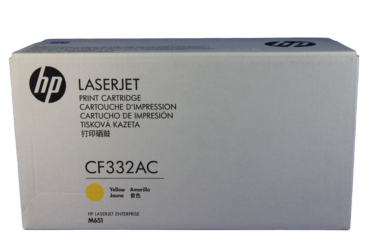 HP CF332AC HP654A Toner Yellow -B
