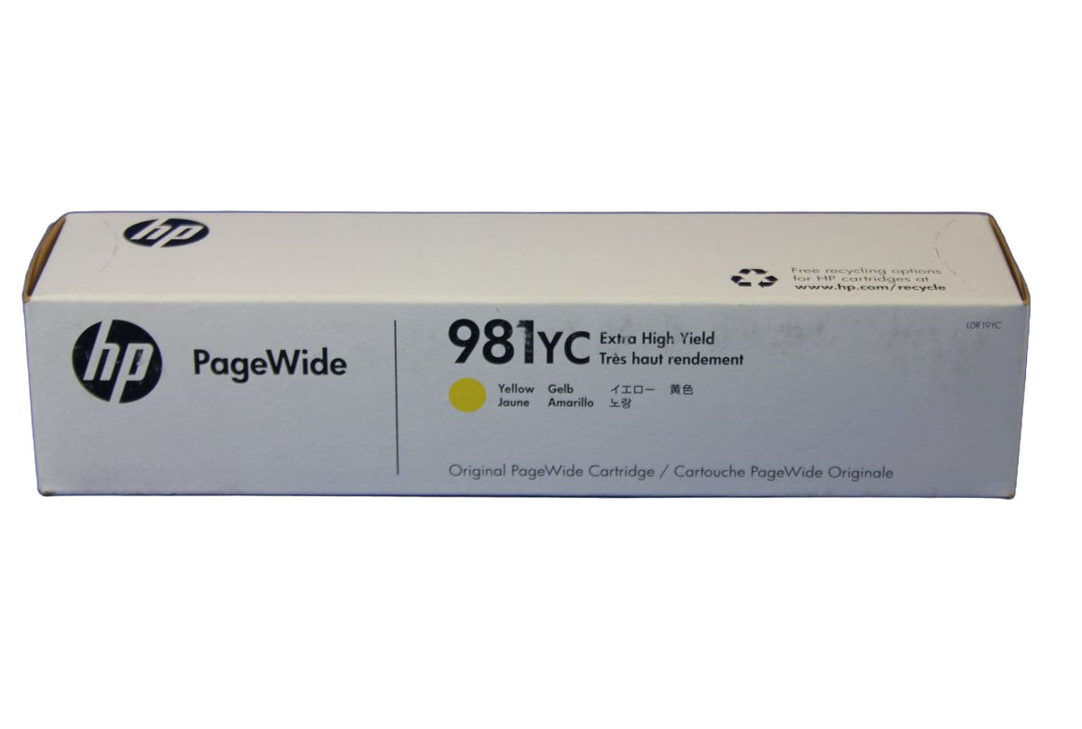 HP L0R19YC Tinte Yellow 981YC -B