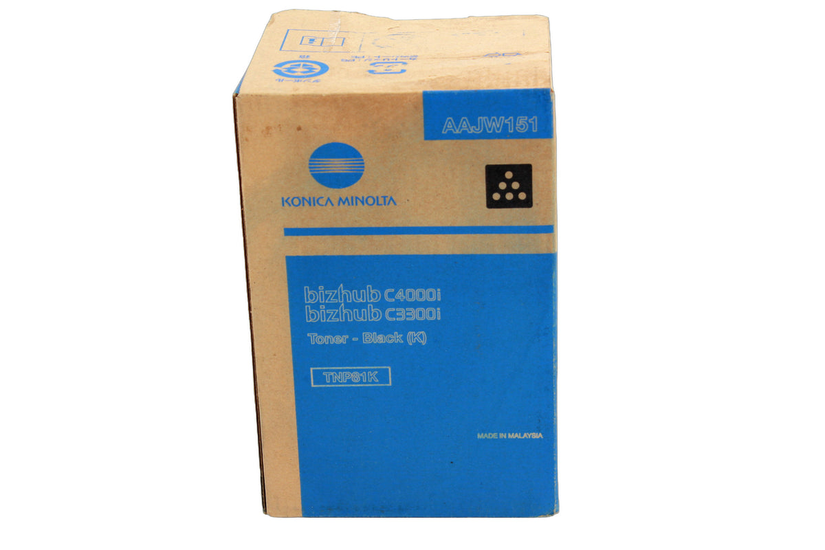 Konica Minolta TNP81K AAJW151 Toner Black -B