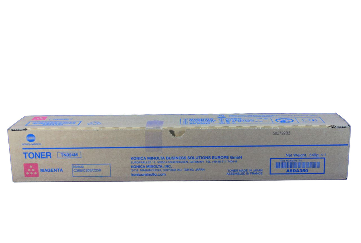 Konica Minolta TN324M Toner Magenta A8DA350 -A