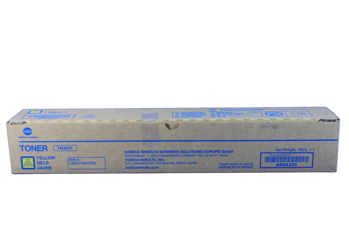 Konica Minolta TN324Y Toner Yellow A8DA250 -A