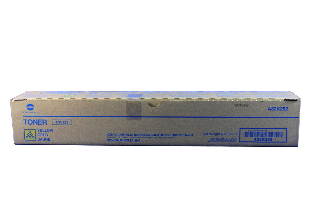 Konica Minolta TN512 A33K252 Toner Yellow -A