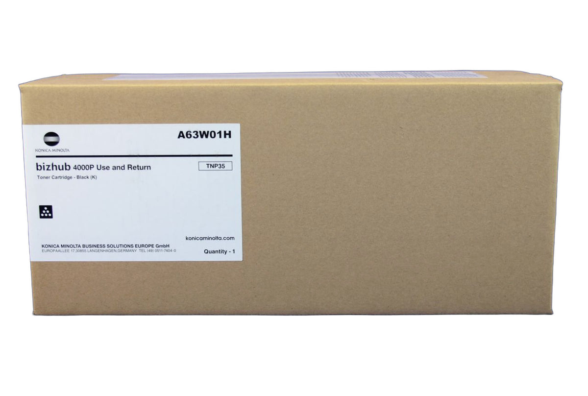 Konica Minolta TNP35 A63W01H Toner Black -A