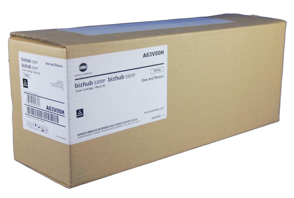 Konica Minolta TNP36 Toner Black A63V00H -A