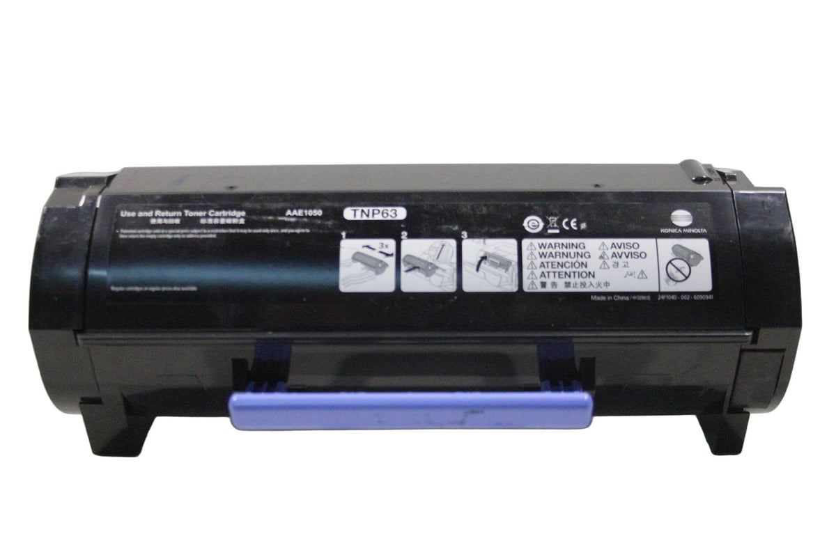 Konica Minolta TNP63 Toner Black AAE1050 -Bulk
