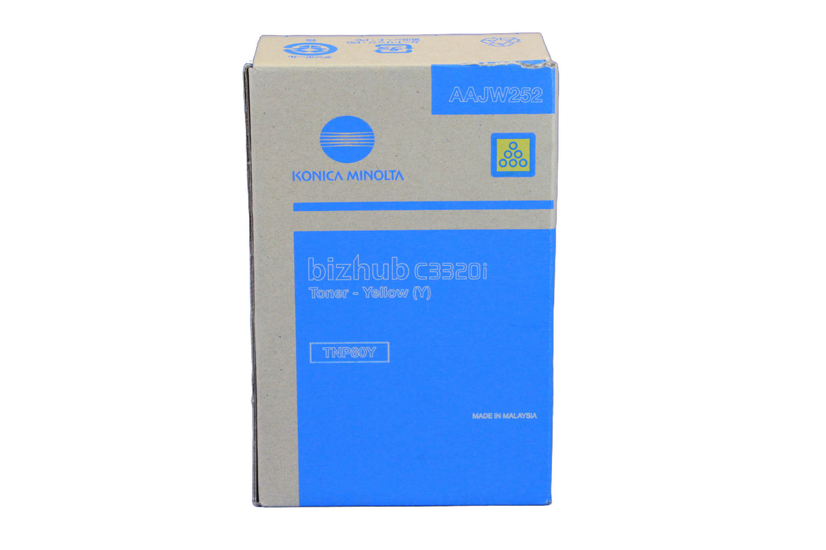 Konica Minolta TNP80Y Toner Yellow AAJW252 -A