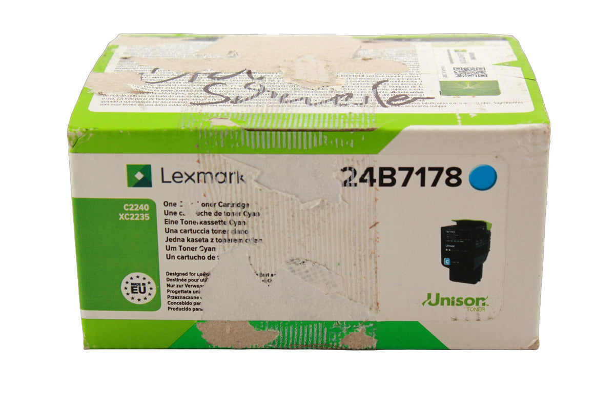 Lexmark 24B7178 Toner Cyan -B