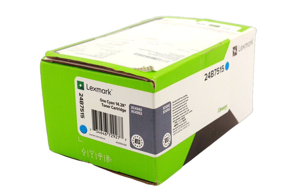 Lexmark 24B7515 Toner Cyan -B