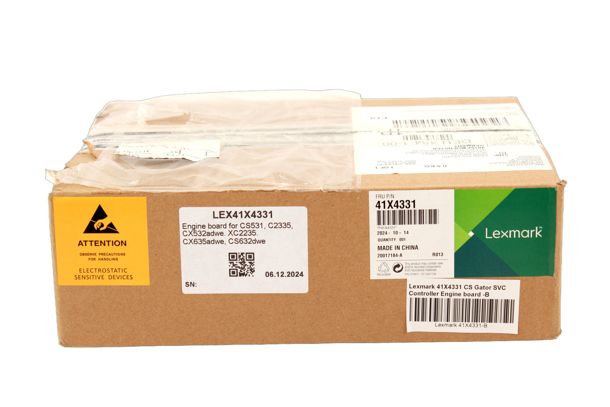 Lexmark 41X4331 CS Gator SVC Controller Engine Board -B