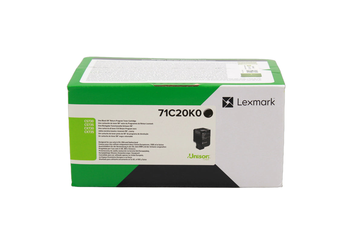 Lexmark 71C20K0 Toner Black -A