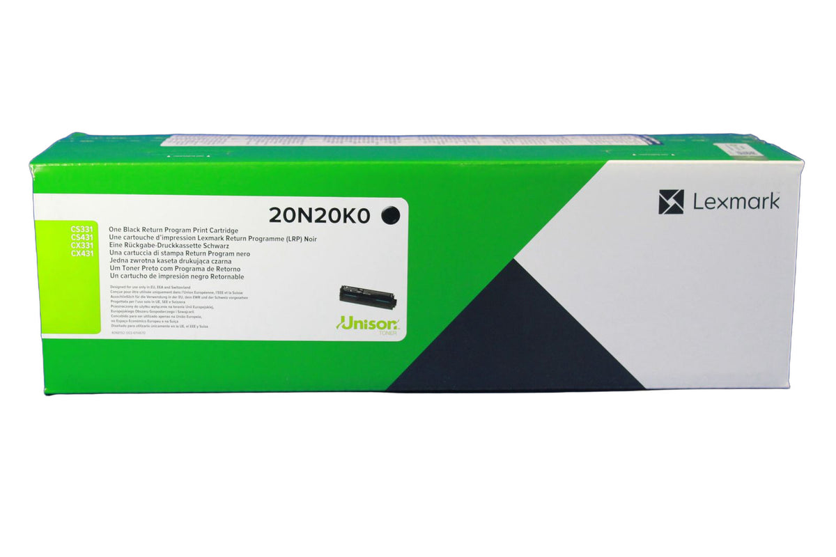 Lexmark 20N20K0 Toner Black -A