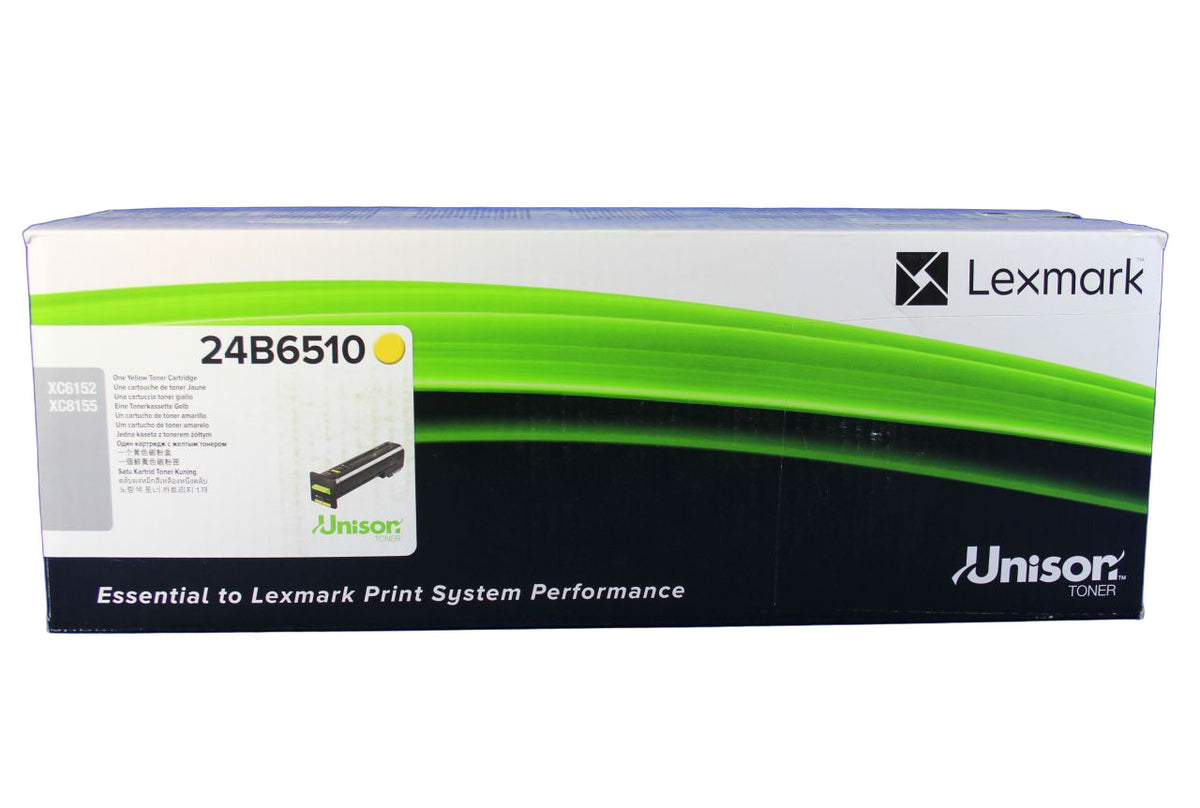 Lexmark 24B6510 Toner Yellow -B