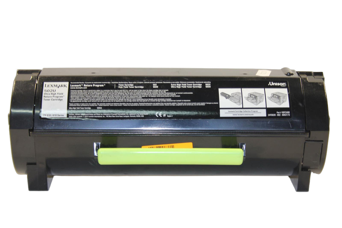 Lexmark 502U 50F2U00 Toner Black (entspricht 50F2U0E ) -Bulk