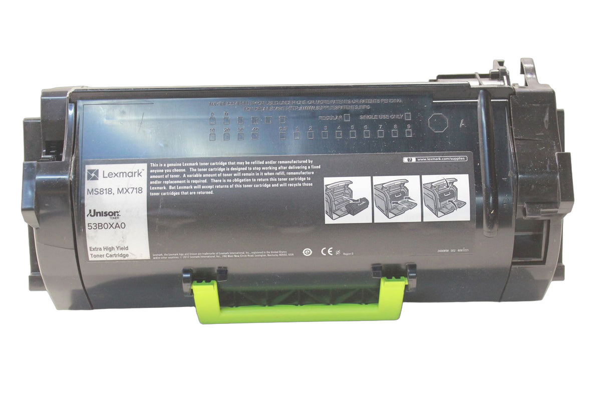 Lexmark 53B0XA0 Toner Black -Bulk
