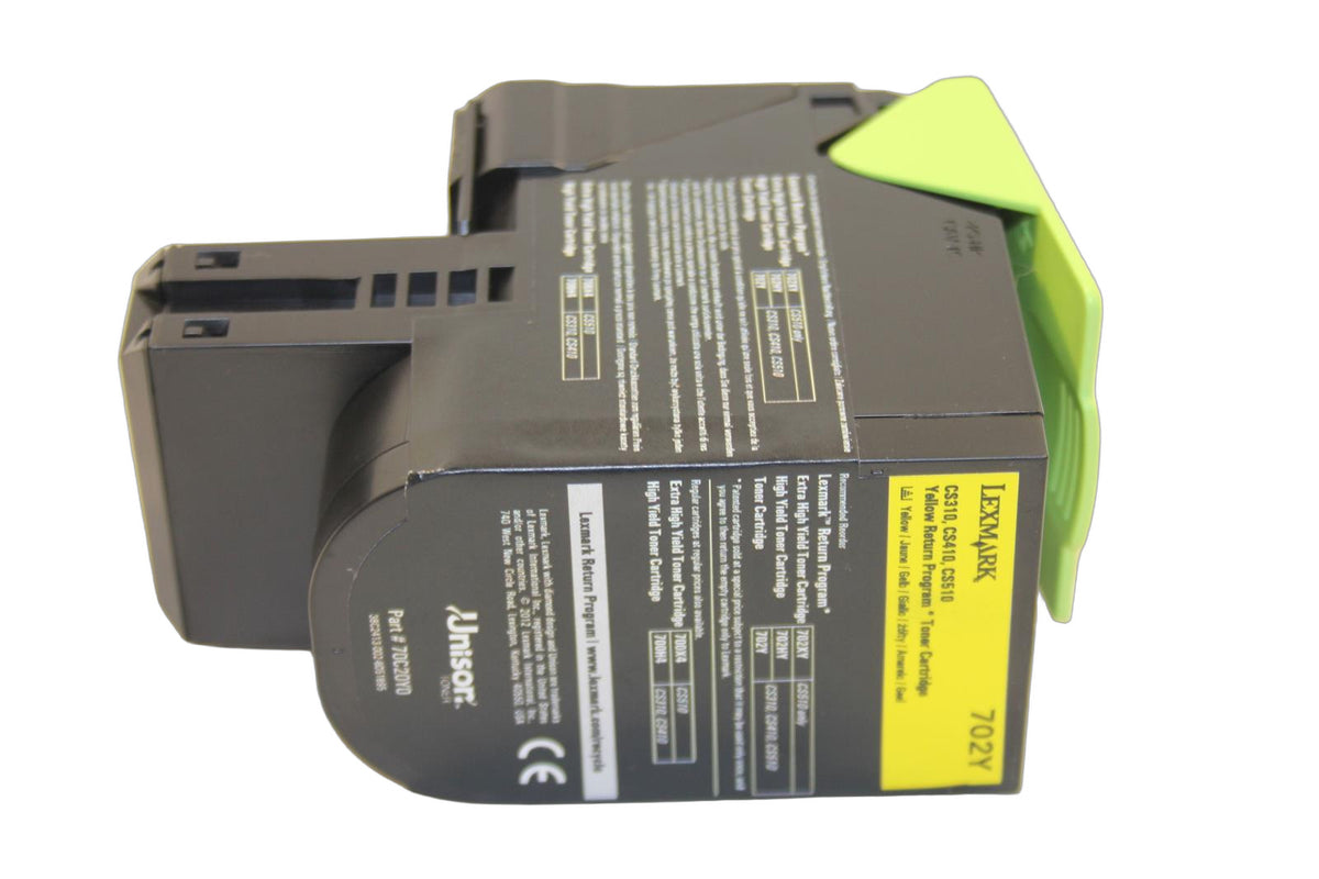 Lexmark 702Y Toner Yellow 70C20Y0 -Bulk