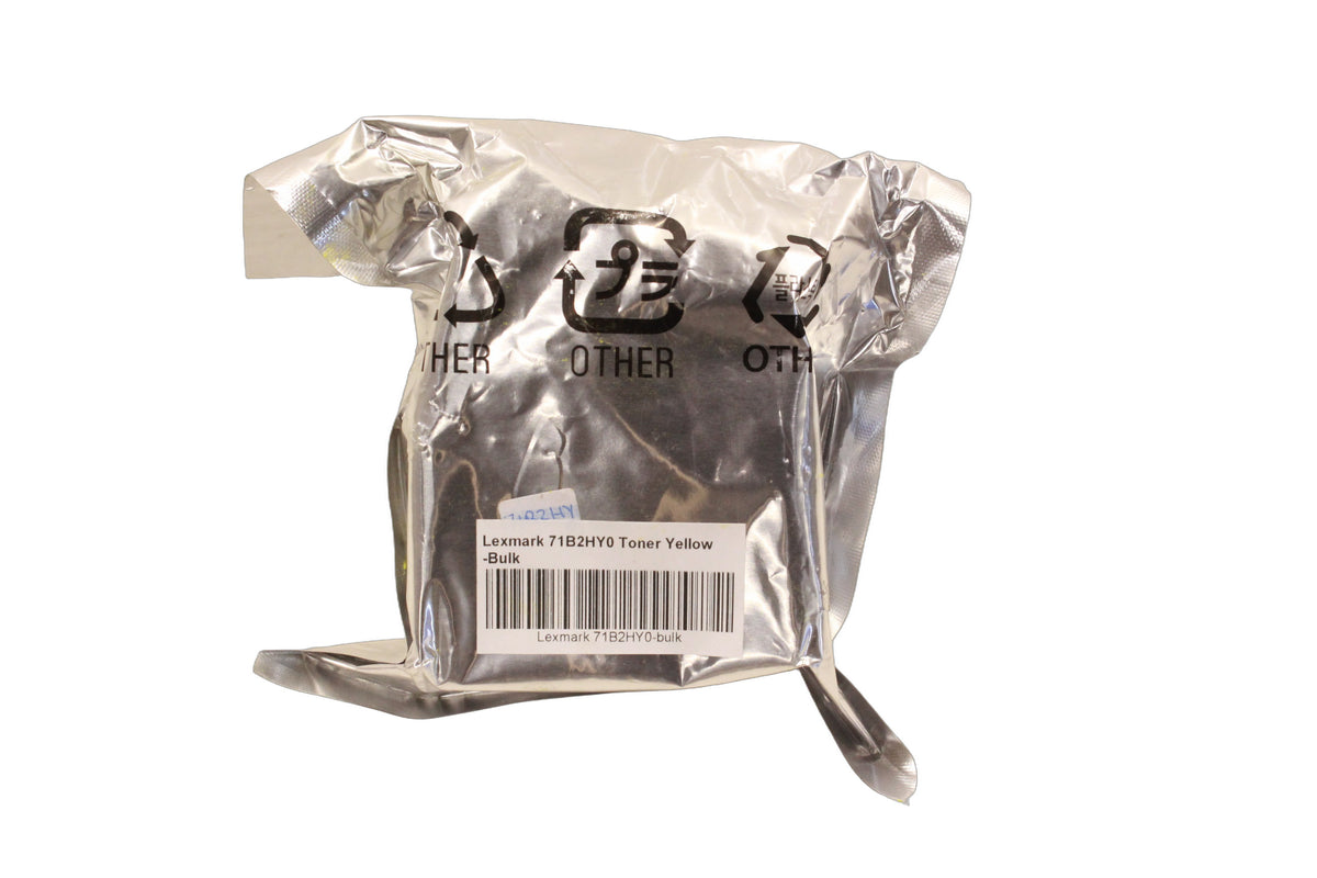 Lexmark 71B2HY0 Toner Yellow -Bulk