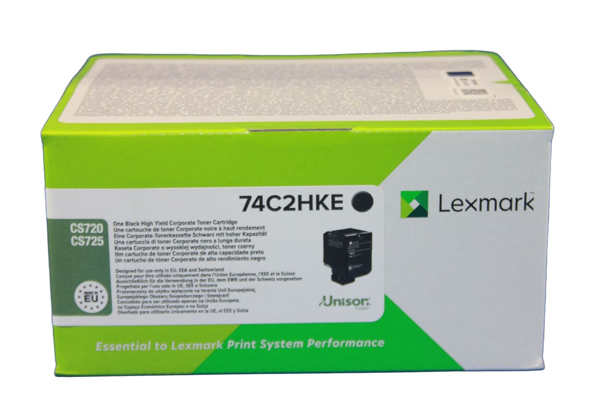 Lexmark 74C2HKE Toner Black -A
