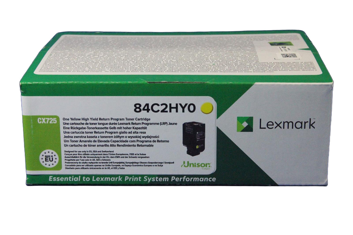 Lexmark 84C2HY0 Toner Yellow -A