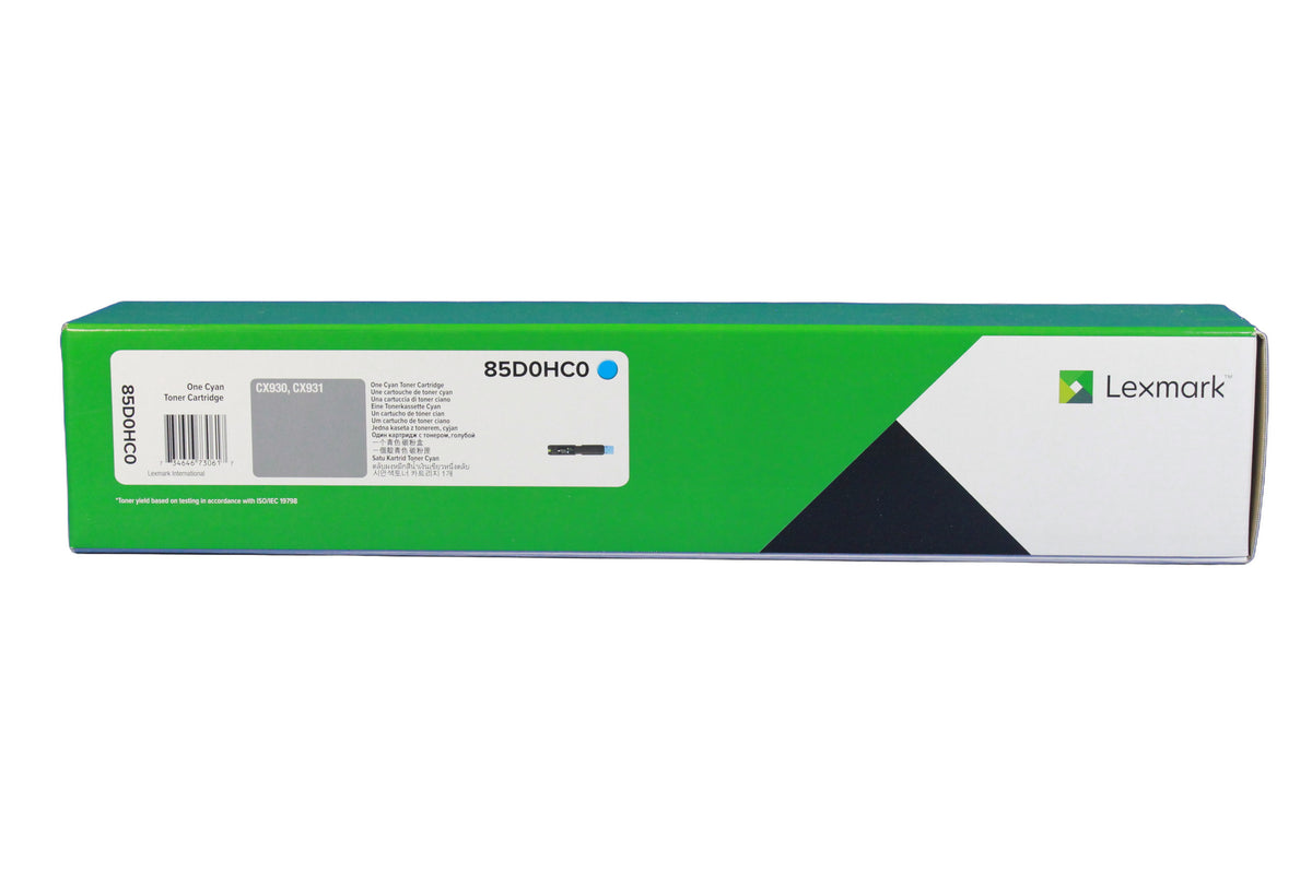 Lexmark 85D0HC0 Toner Cyan -A