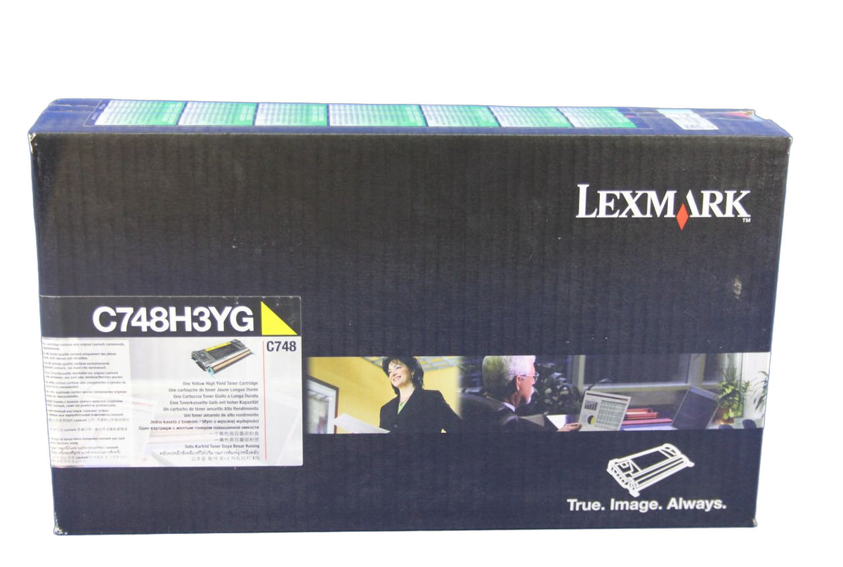 Lexmark C748H3YG Toner Yellow (entspricht C748H1YG ) -B