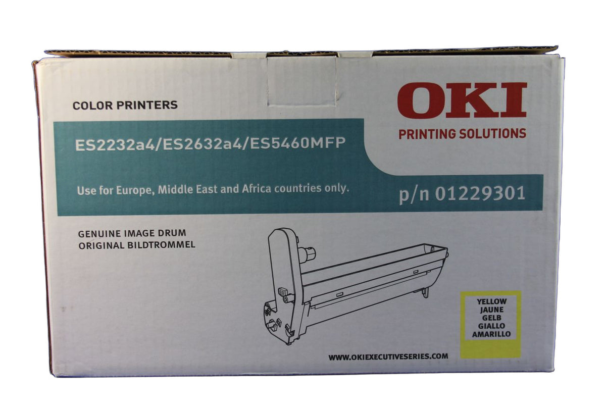 Oki 01229301 Bildtrommel Yellow -A