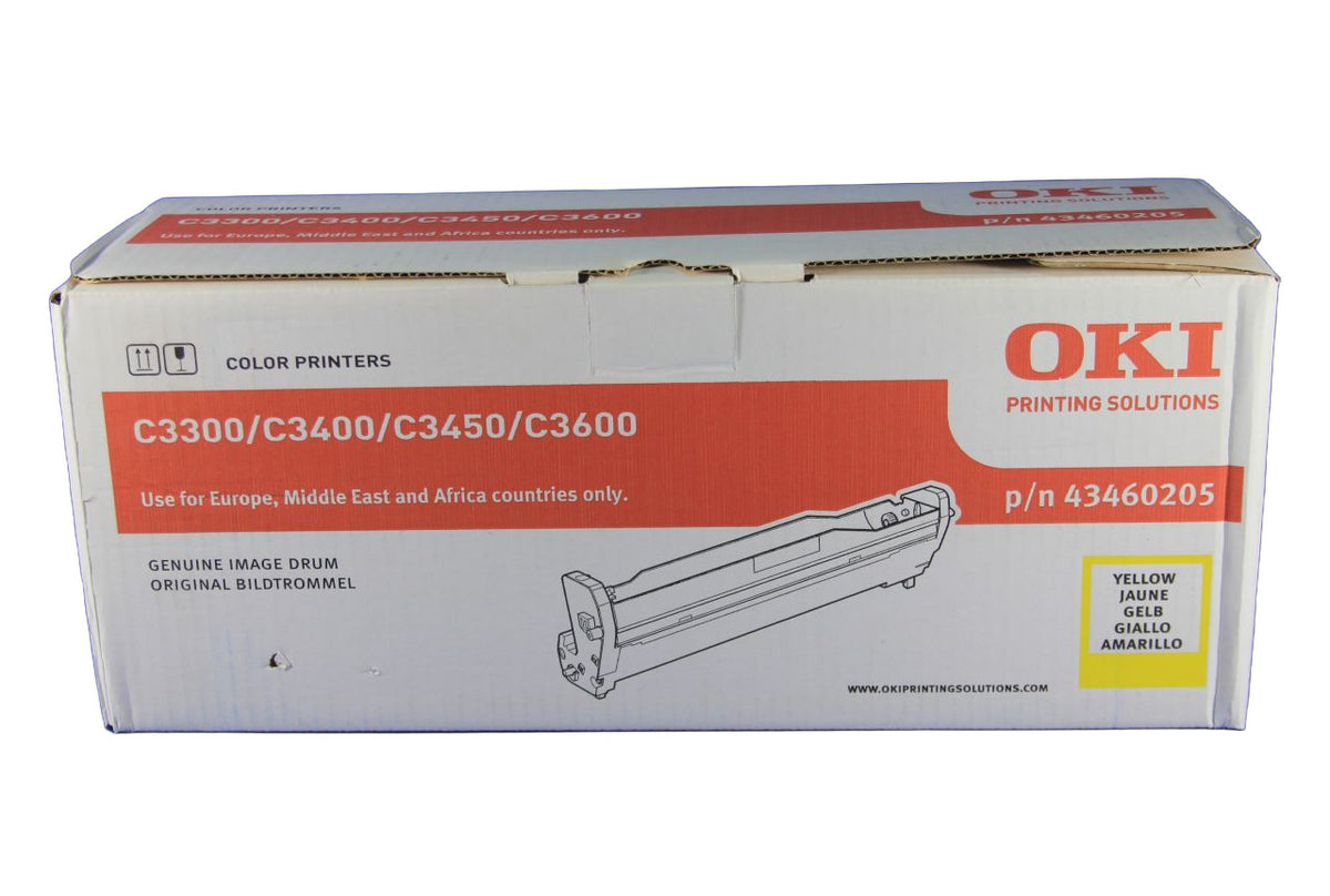 Oki 43460205 Bildtrommel Unit Yellow -A