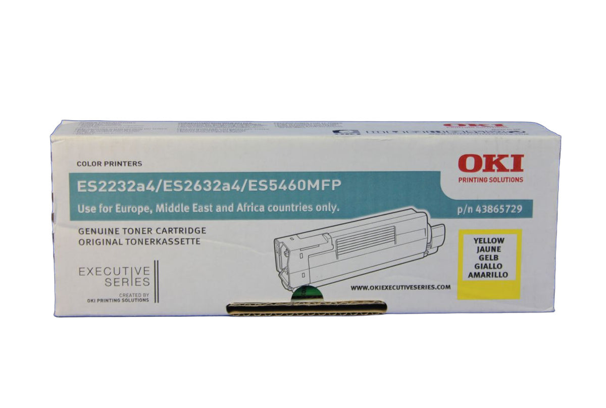 Oki 43865729 Toner Yellow -A