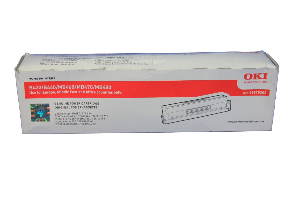 Oki 43979202 Toner Black -A