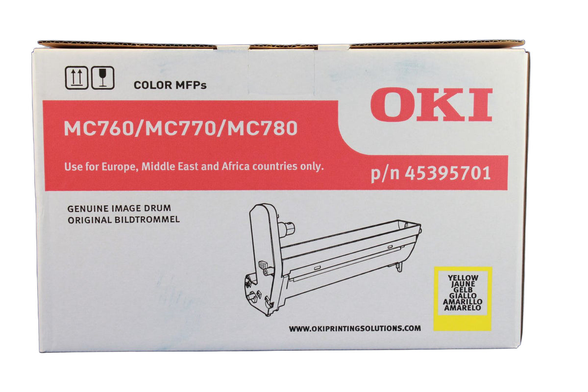 Oki 45395701 Bildtrommel Yellow -A