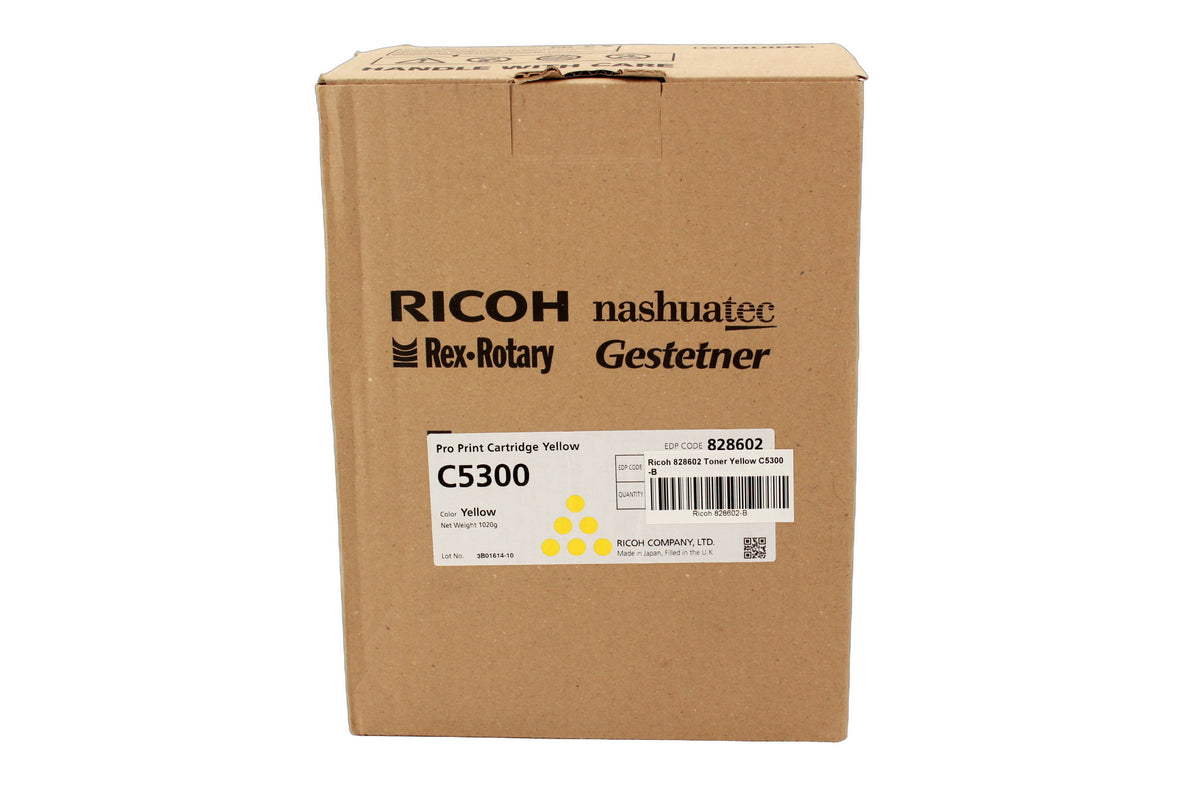 Ricoh 828602 Toner Yellow C5300 -B