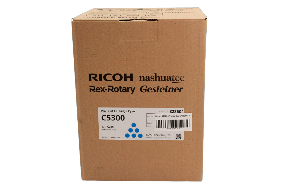 Ricoh 828604 Toner Cyan C5300 -A