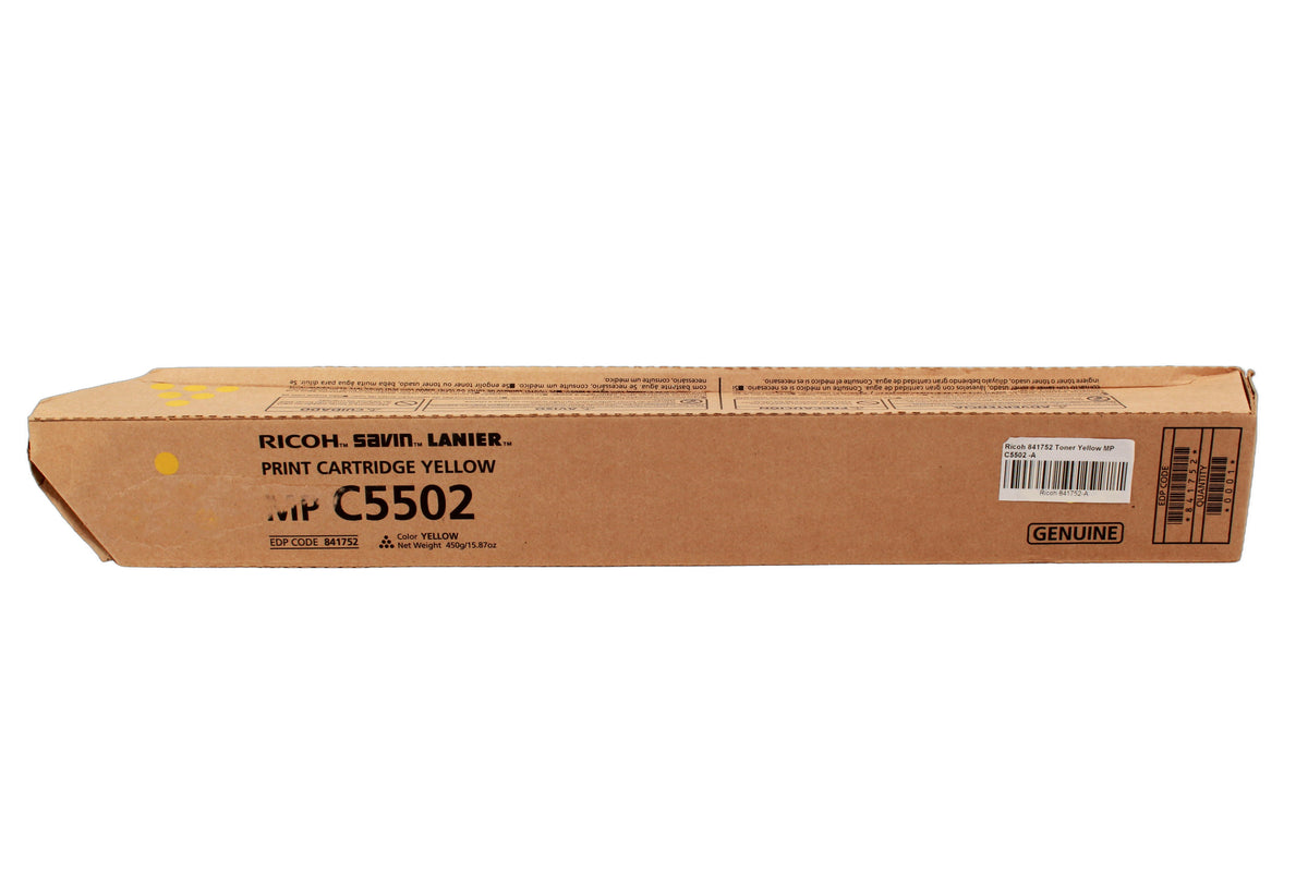 Ricoh 841752 Toner Yellow MP C5502 -A