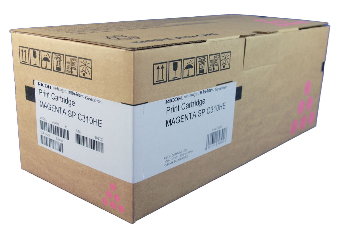 Ricoh 407636 SP C310HE Toner Magenta -B