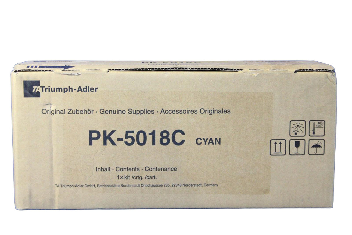 Triumph-Adler PK-5018C Toner Cyan 1T02TWCTA0 -B