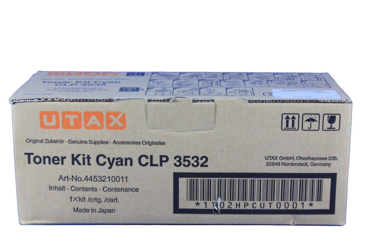 Utax 4453210011 Toner Cyan -A