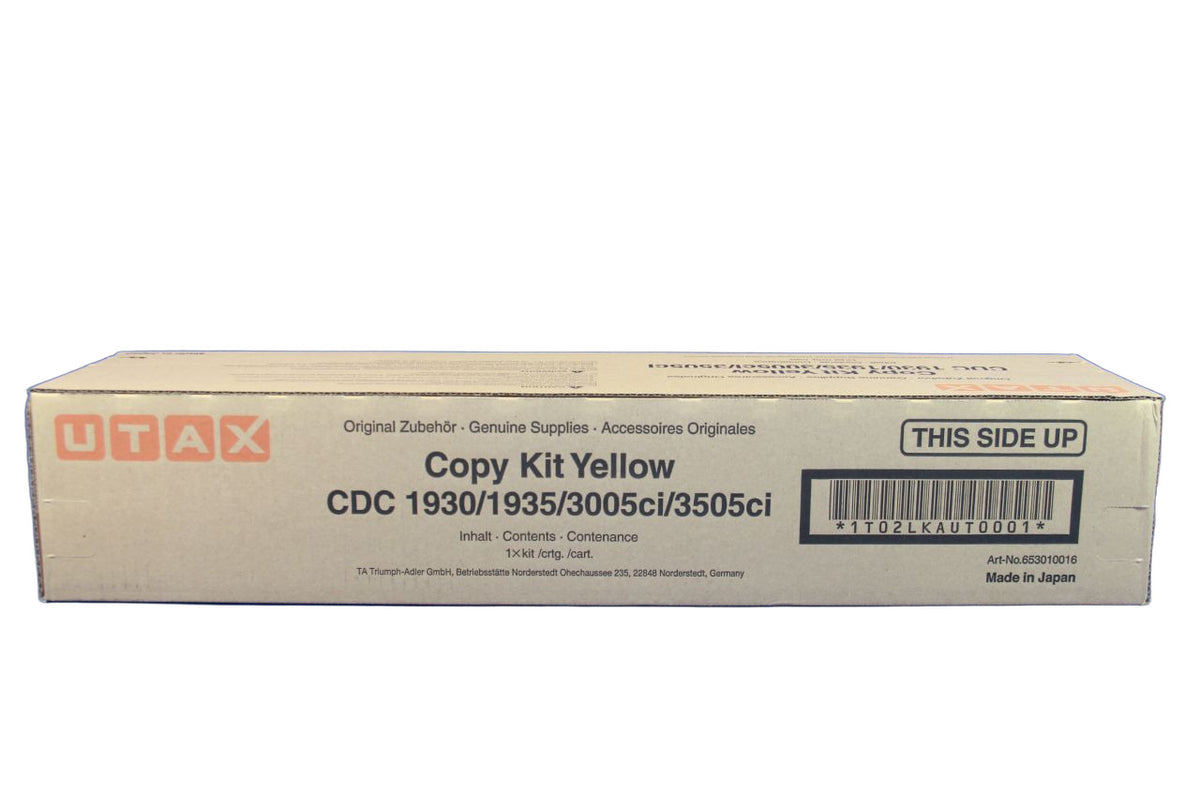 Utax 653010016 Toner Yellow -B